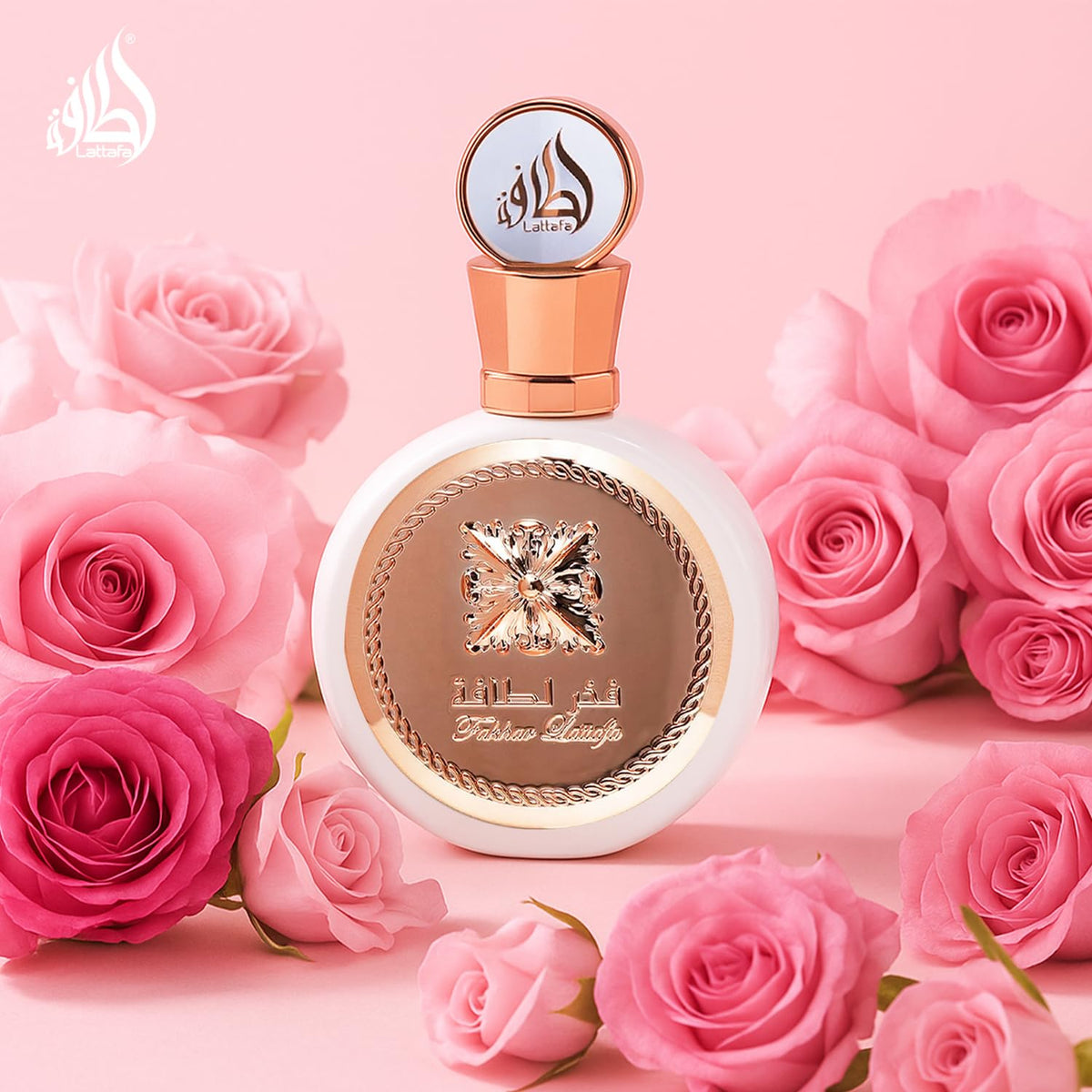 Lattafa Fakhar Eau de Parfum 100ml bottle top view
