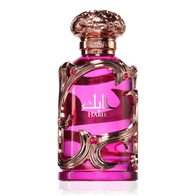 Lattafa Habik Eau de Parfum 100 ml close-up of the floral fragrance notes