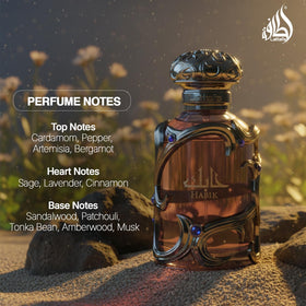 Lattafa Habik Eau de Parfum 100ml packaging