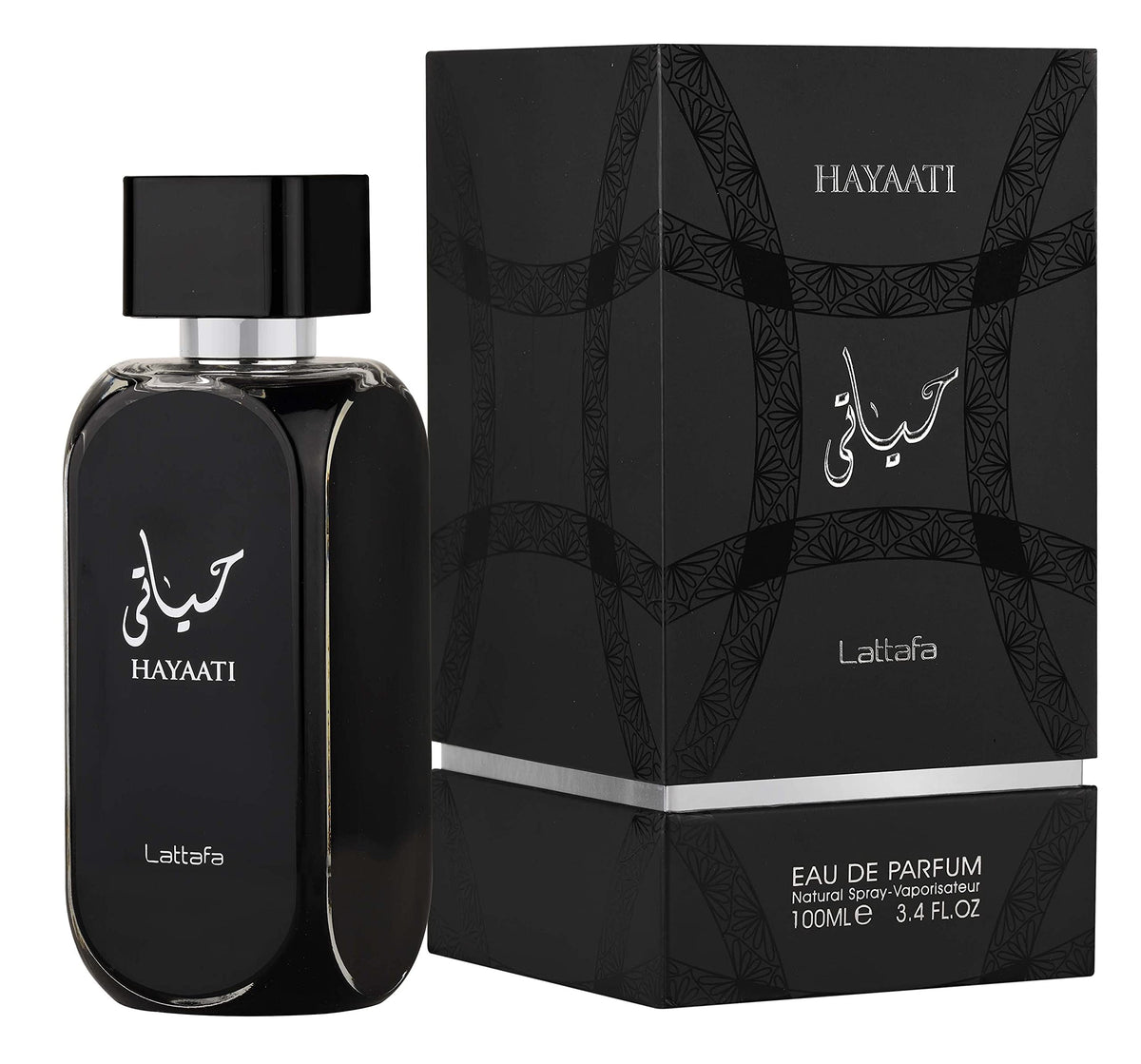 Lattafa Hayaati Eau de Parfum Spray for Men, front view