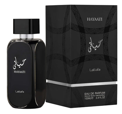 Lattafa Hayaati Eau de Parfum Spray for Men, front view