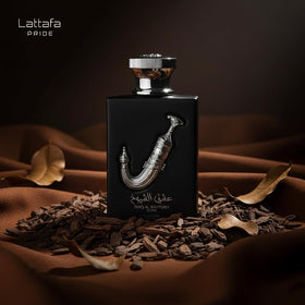 Lattafa Ishq Al Shuyukh Silver Eau de Parfum packaging