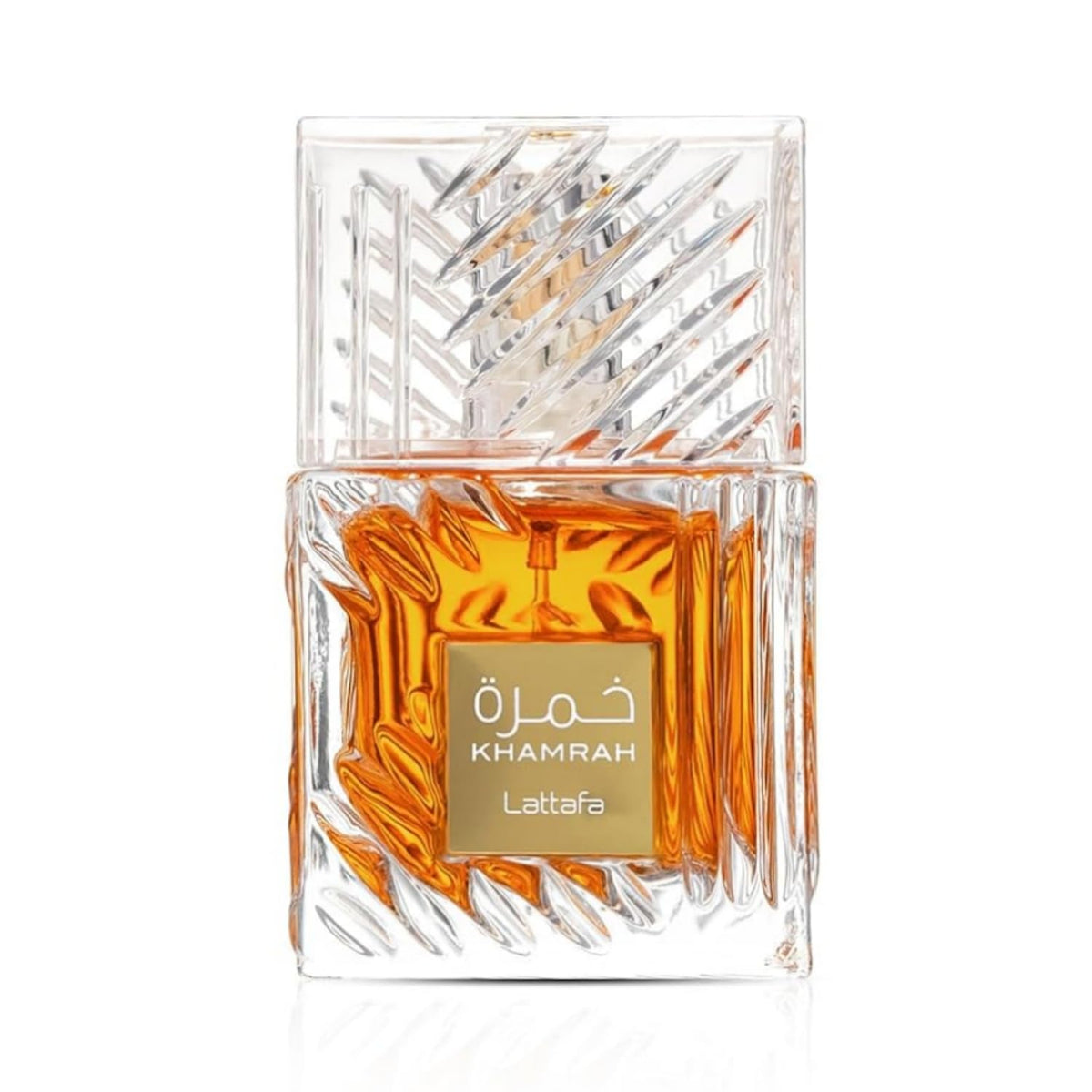 Lattafa Khamrah 100ml unisex perfume front view