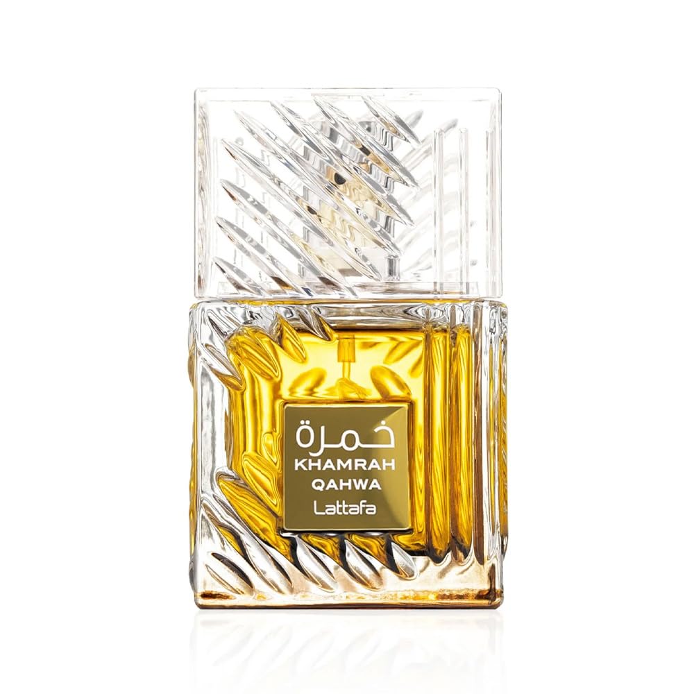 Lattafa Khamrah Qahwa Eau de Parfum 100ml front view
