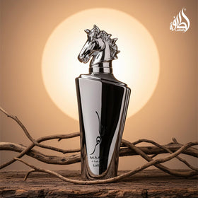 Lattafa Maahir Legacy Eau de Parfum bottle back view