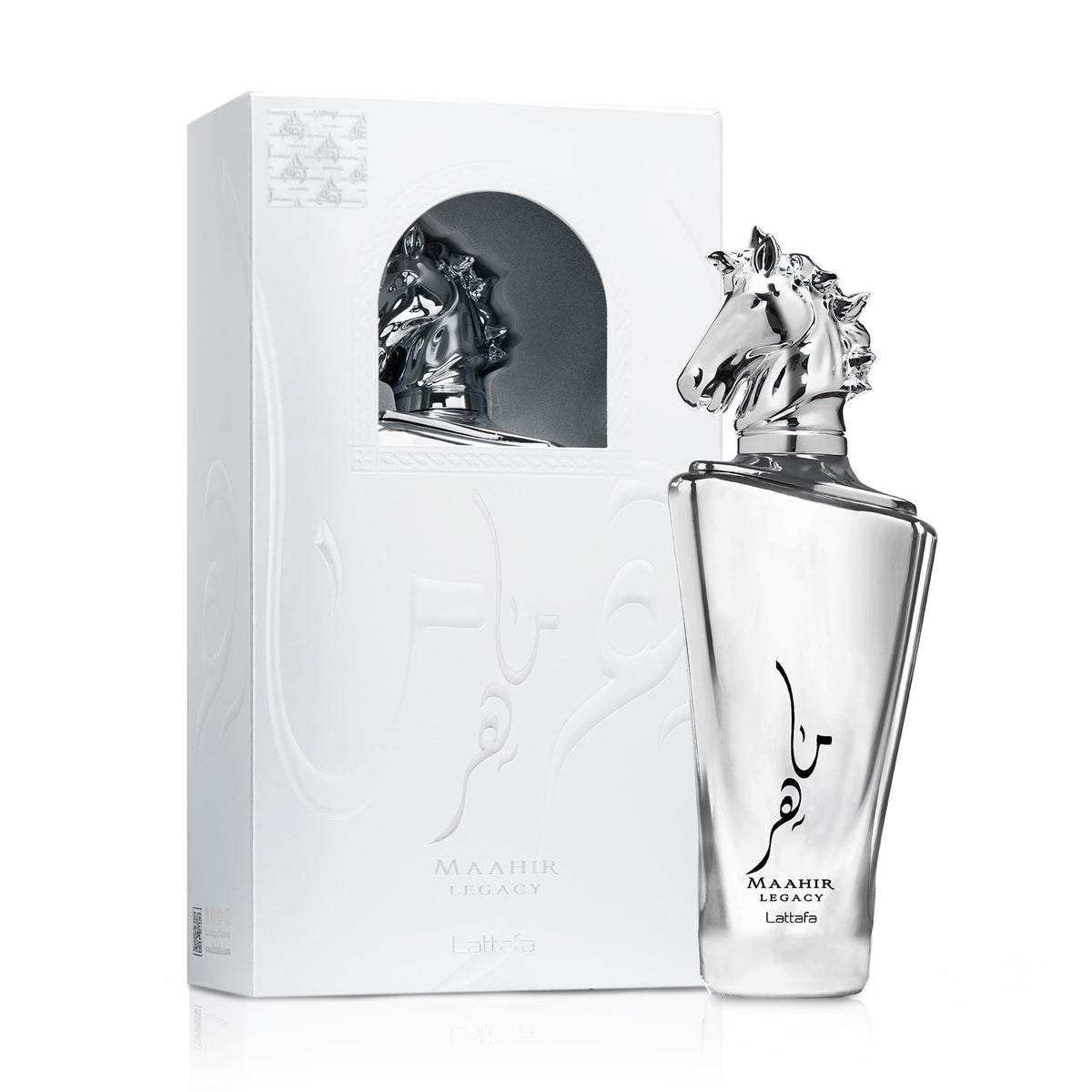 Lattafa Maahir Legacy Eau de Parfum packaging