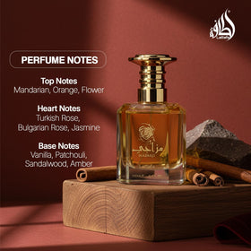 Lattafa Masaaji Eau De Parfum Spray packaging