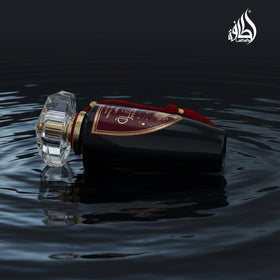 Lattafa Mohra Eau de Parfum Spray bottle back view