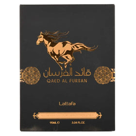 Lattafa Qaed Al Fursan Eau de Parfum 100ml bottle with cap