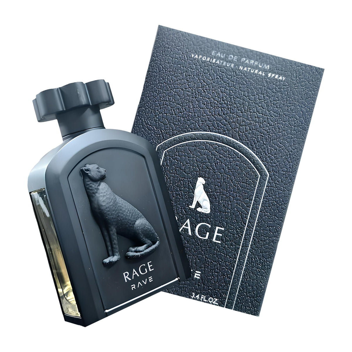 Lattafa Rave Rage Eau de Parfum packaging