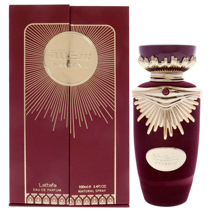 Lattafa Sakeena Eau de Parfum 3.4 oz front view