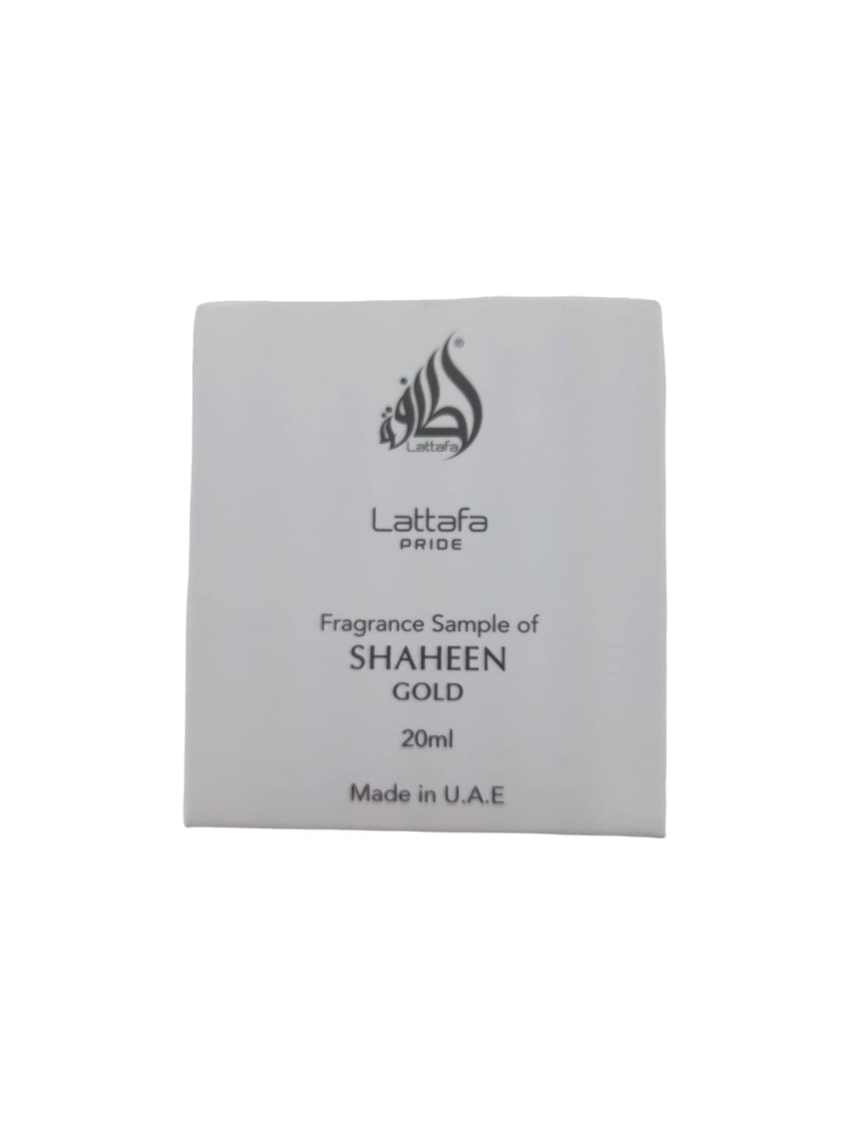 Lattafa Shaheen Gold Eau De Parfum 20ml lifestyle scene
