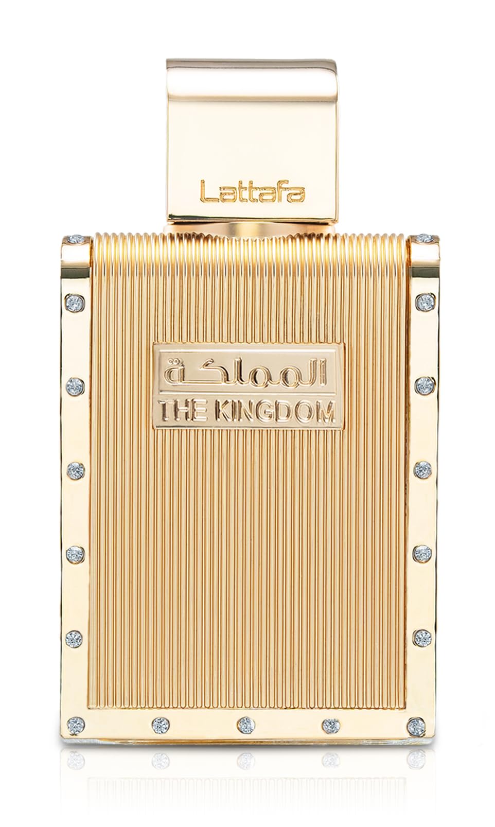 Lattafa The Kingdom Eau De Parfum Spray for Men 3.4 oz front view