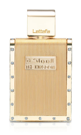 Lattafa The Kingdom Eau De Parfum Spray for Men 3.4 oz front view