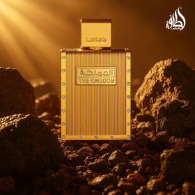 Lattafa The Kingdom Eau De Parfum with natural elements