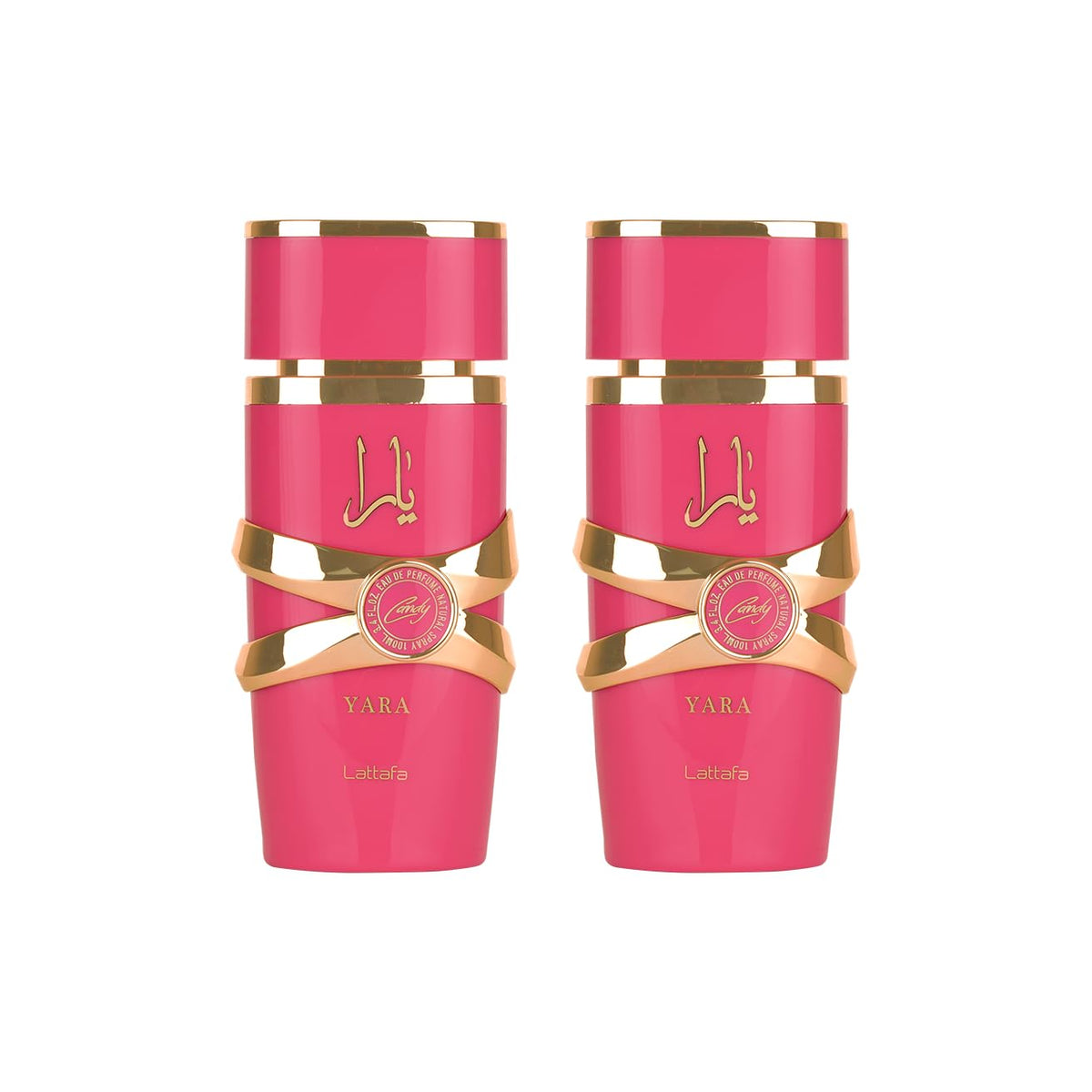 Lattafa Yara Candy Eau de Parfum Spray 3.4 oz front view
