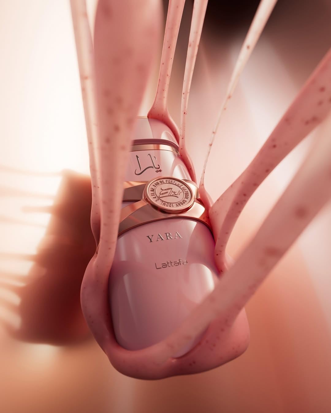 Lattafa Yara Elixir Eau de Parfum with decorative elements