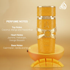 Lattafa Yara Tous Eau de Parfum with floral arrangement