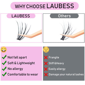LAUBESS lash bond and seal bottle front view