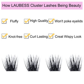 LAUBESS lash glue remover for easy lash removal