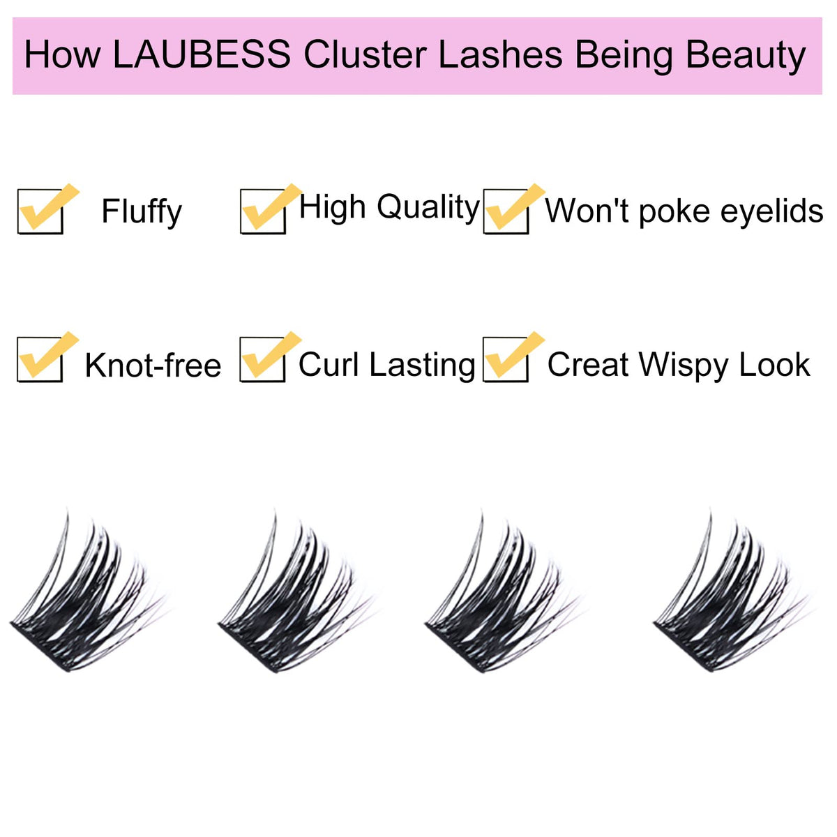 LAUBESS Lash Glue Remover for easy lash removal