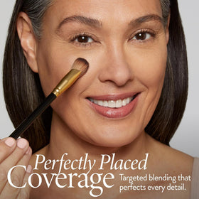 LAURA GELLER Angled Precision Concealer Brush side view