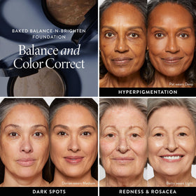 LAURA GELLER Baked Balance-n-Brighten Foundation Tan application