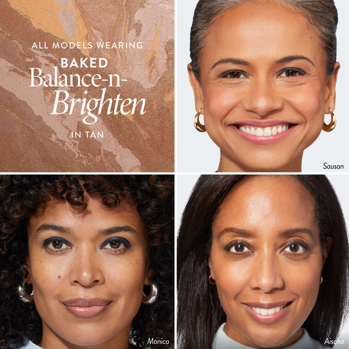 LAURA GELLER Baked Balance-n-Brighten Foundation Tan with brush
