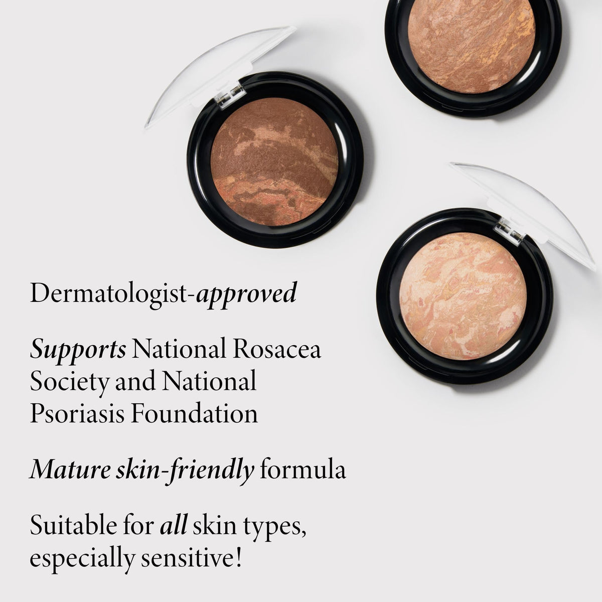 LAURA GELLER Baked Balance-n-Brighten Foundation texture close-up