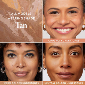LAURA GELLER Baked Balance-n-Brighten Powder Foundation Tan on skin swatch