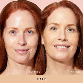 LAURA GELLER Baked Balance-N-Glow Powder Foundation close-up of texture