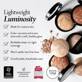 LAURA GELLER Baked Balance-N-Glow Powder Foundation packaging