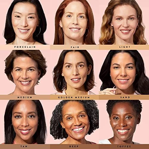 LAURA GELLER Baked Balance-N-Glow Powder Foundation swatch on skin