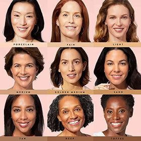 LAURA GELLER Baked Balance-N-Glow Powder Foundation swatch on skin