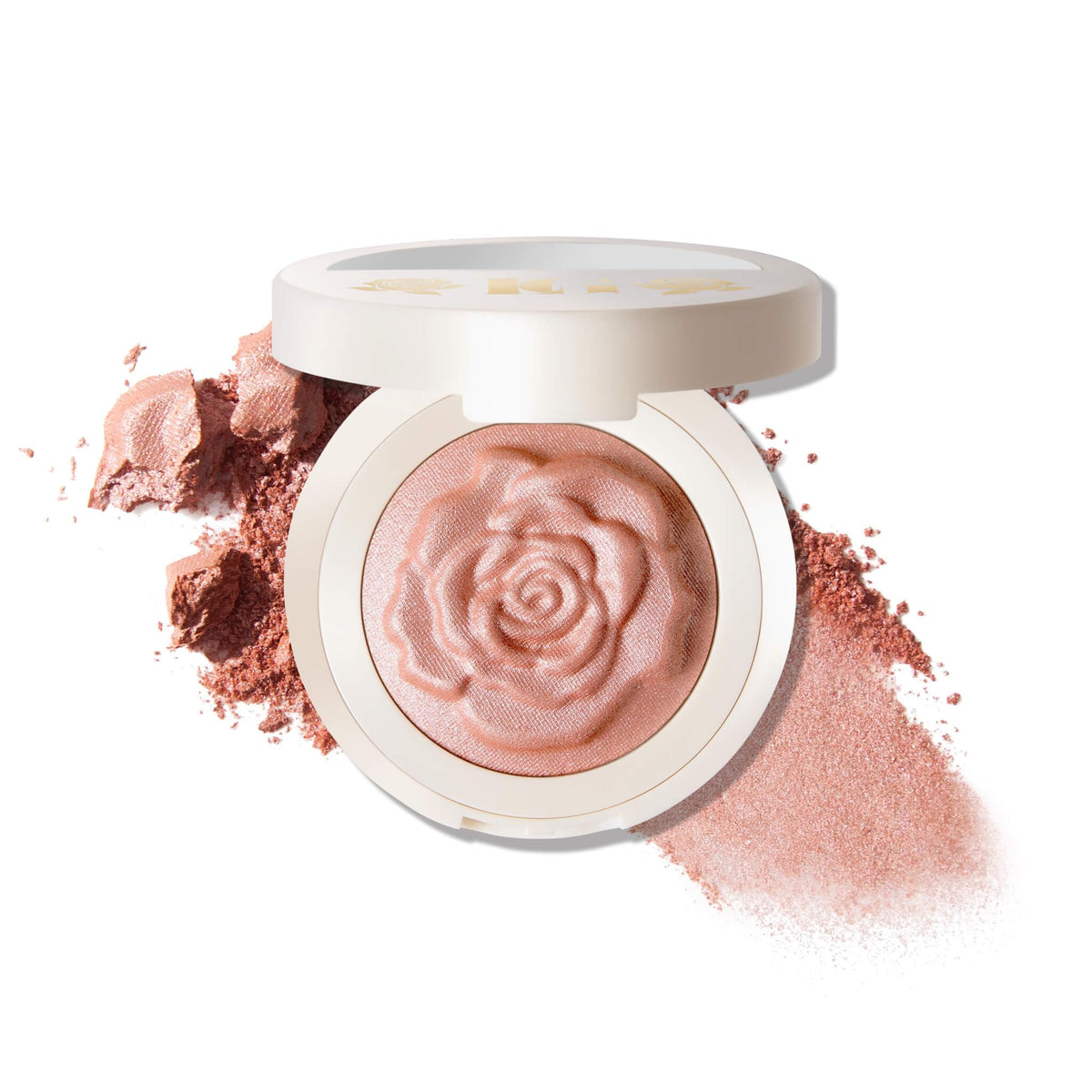 LAURA GELLER Baked Blush-n-Brighten Powder Blush In Bloom front view