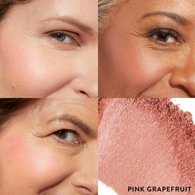 LAURA GELLER Baked Blush-n-Brighten Powder Blush swatch on skin