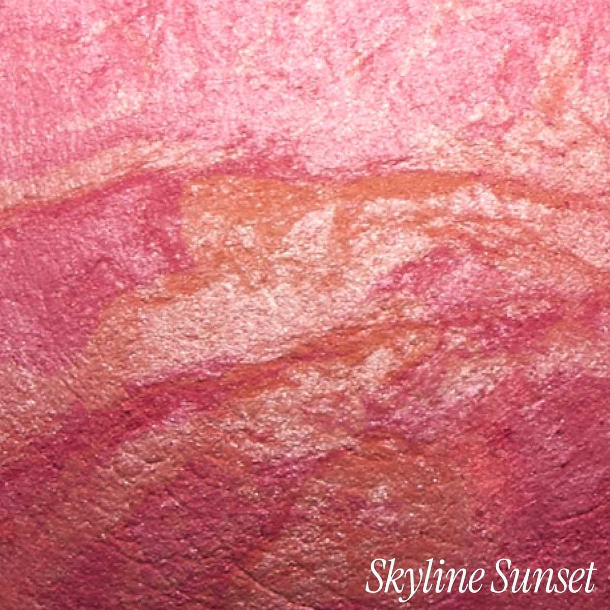 LAURA GELLER Baked Blush-n-Brighten Skyline Sunset with other makeup products