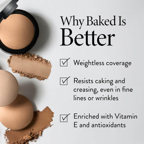 LAURA GELLER Baked Double Take Powder Foundation in packaging