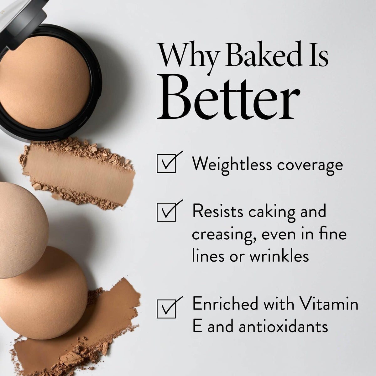 LAURA GELLER Baked Double Take Powder Foundation packaging