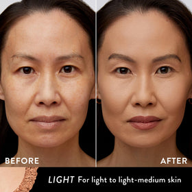 LAURA GELLER Baked Double Take Powder Foundation showing dual-sided sponge