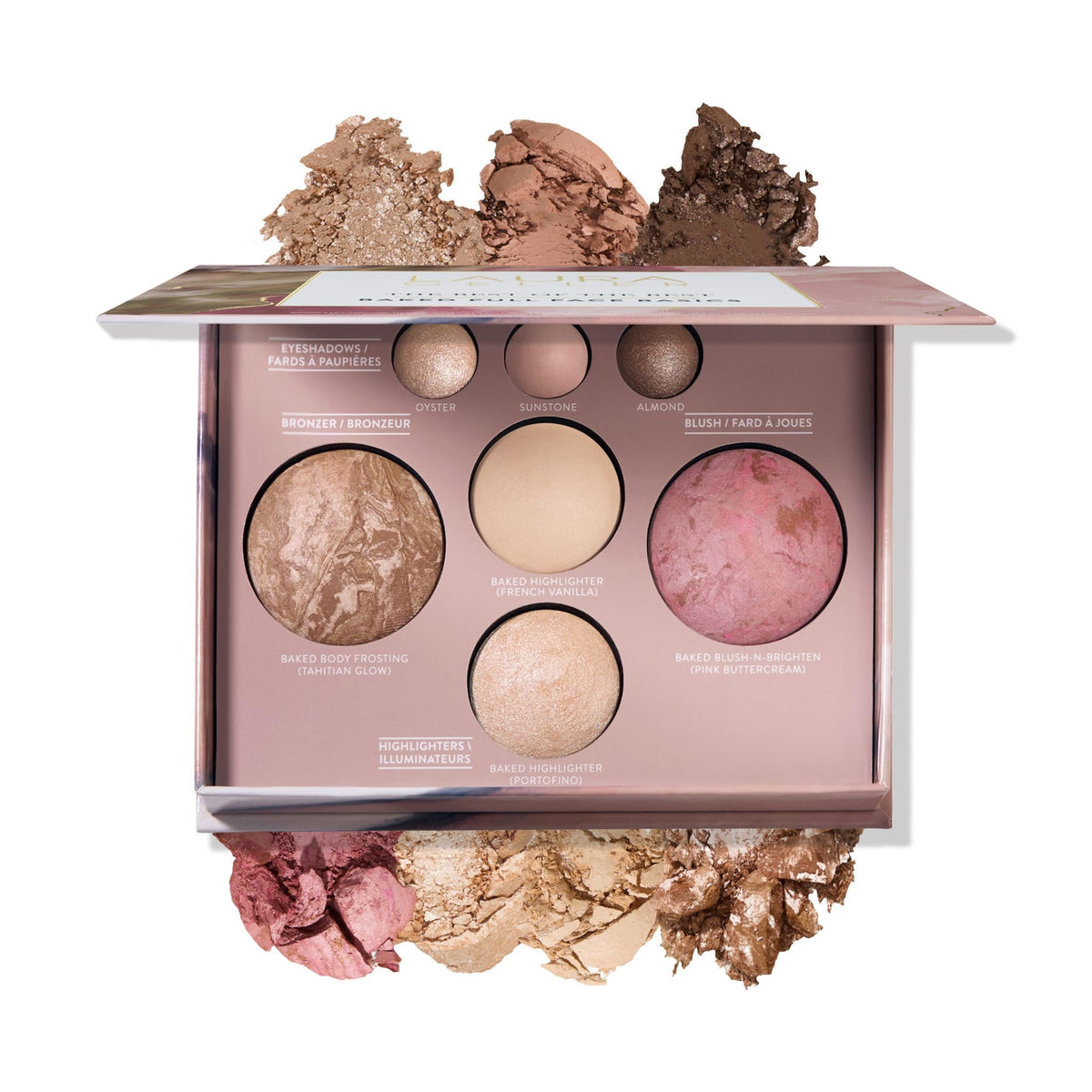LAURA GELLER Best of the Best Baked Palette front view