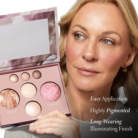 LAURA GELLER Best of the Best Baked Palette with makeup brushes