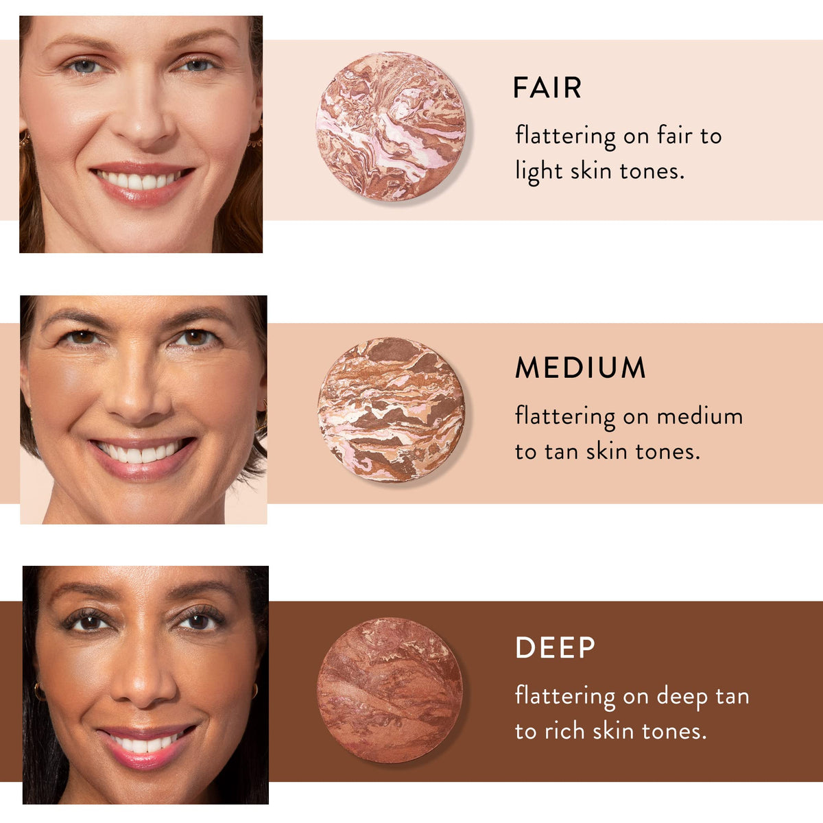 LAURA GELLER bronzer texture close-up