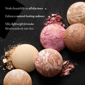 LAURA GELLER Cheek to Chic Tropical Glow Palette highlighters close-up