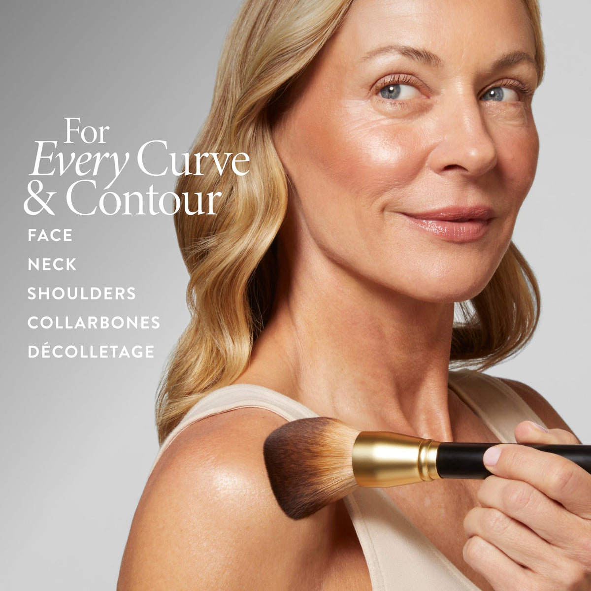 LAURA GELLER Classic Bronzer Brush in packaging