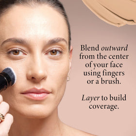 LAURA GELLER Double Take Liquid Foundation Tan packaging details