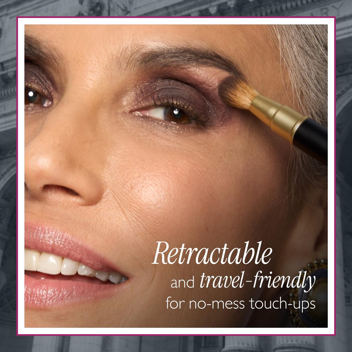 LAURA GELLER Dual-Ended Brush eyeshadow application end
