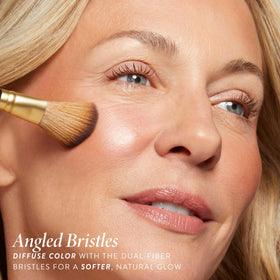 LAURA GELLER Dual-Ended Highlighter Brush flat view