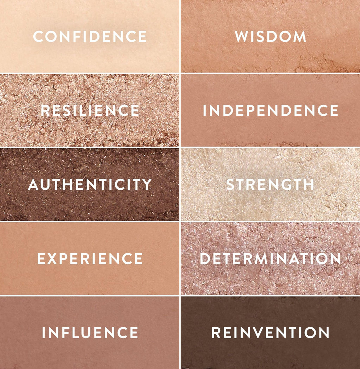 LAURA GELLER eyeshadow palette with matte and shimmer finishes