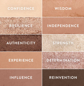 LAURA GELLER eyeshadow palette with matte and shimmer finishes